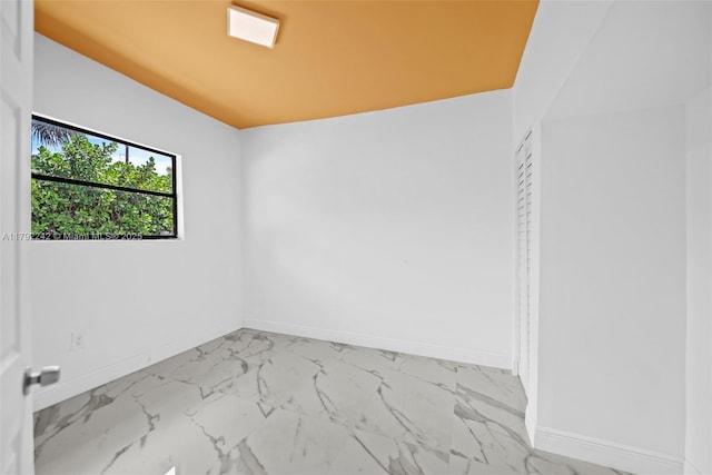 1683 NE 168th St, North Miami Beach, FL 33162 - unfurnished room with marble finish floor and baseboards