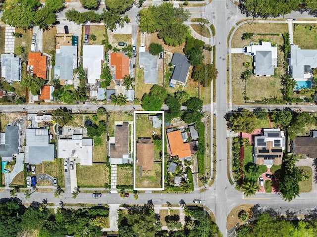 1683 NE 168th St, North Miami Beach, FL 33162 - birds eye view of property with a residential view