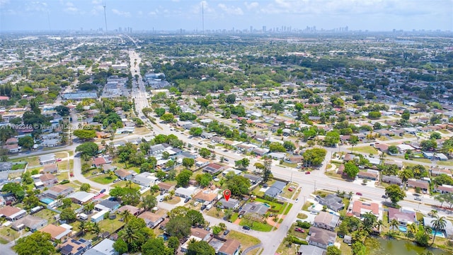6550 SW 28th St, Miramar, FL 33023 - drone / aerial view featuring a city view