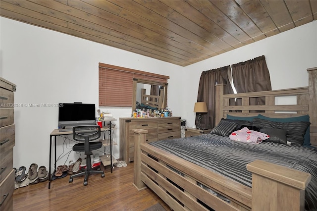 6550 SW 28th St, Miramar, FL 33023 - bedroom featuring wood ceiling and wood finished floors