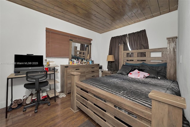 6550 SW 28th St, Miramar, FL 33023 - bedroom with wood ceiling and wood finished floors