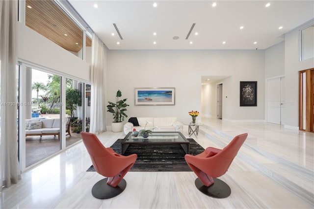 3425 Saddlebrook Ln, Weston, FL 33331 - interior space with recessed lighting and a towering ceiling