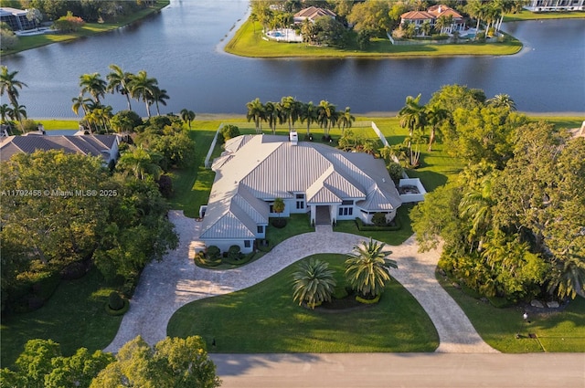 3425 Saddlebrook Ln, Weston, FL 33331 - birds eye view of property featuring a water view