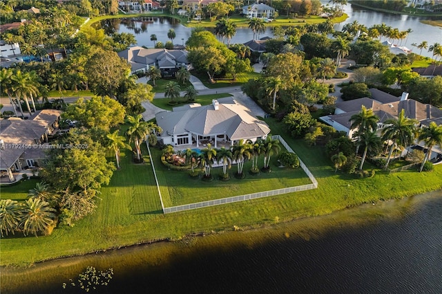 3425 Saddlebrook Ln, Weston, FL 33331 - birds eye view of property featuring a residential view and a water view