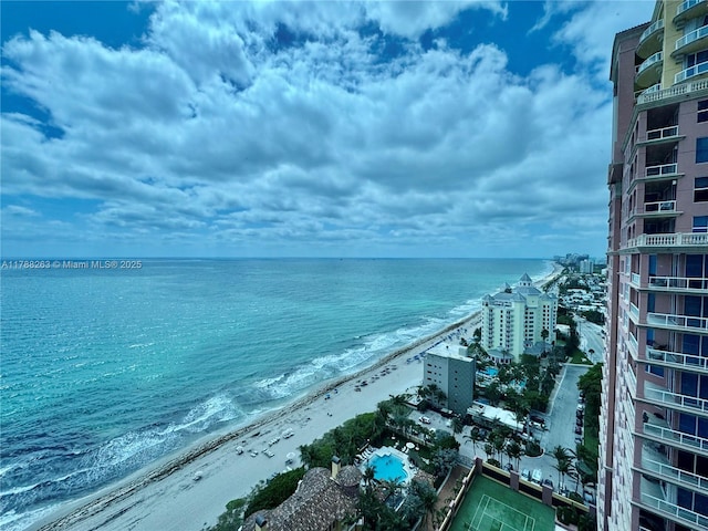 property view of water