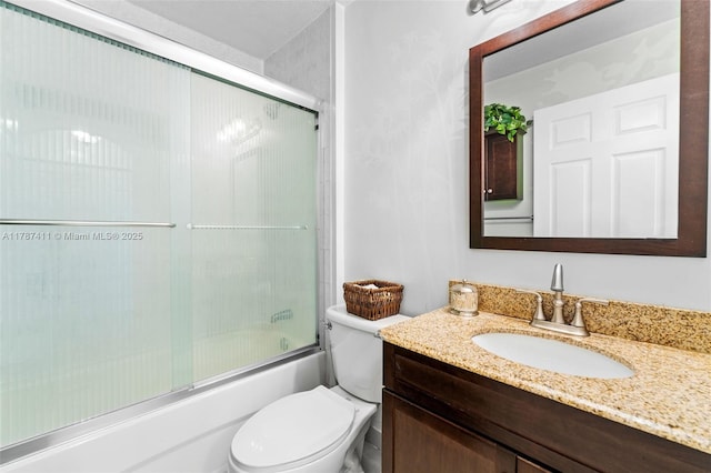 4971 Leeward Ln Unit 3004, Dania Beach, FL 33312 - bathroom with vanity and bath / shower combo with glass door