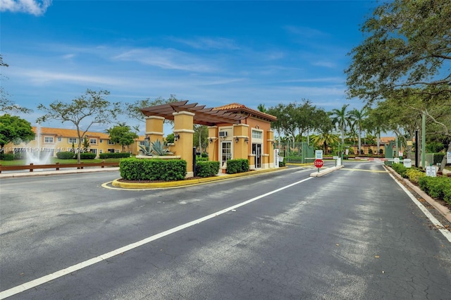 4971 Leeward Ln Unit 3004, Dania Beach, FL 33312 - view of street with street lighting, traffic signs, and curbs