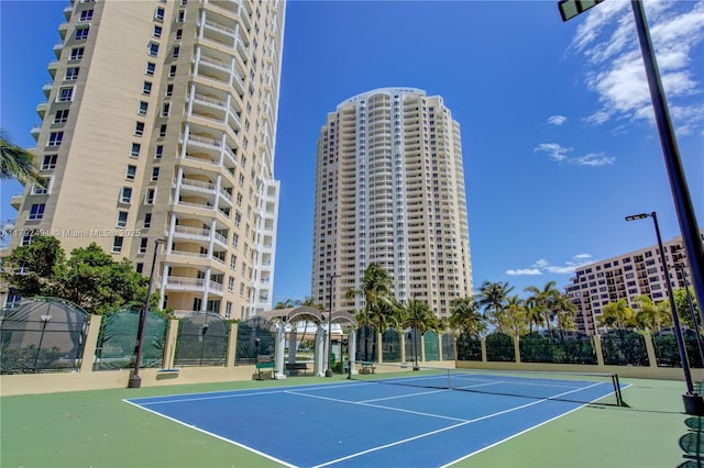 808 Brickell Key Dr Unit 3007, Miami, FL 33131 - view of tennis court with community basketball court