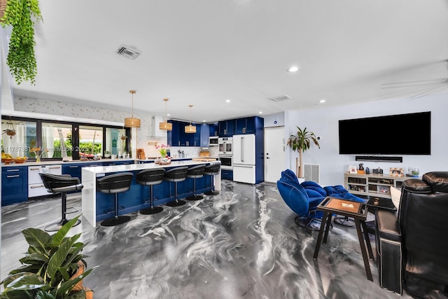7864 SW 179th Ter, Palmetto Bay, FL 33157 - living area with recessed lighting and visible vents