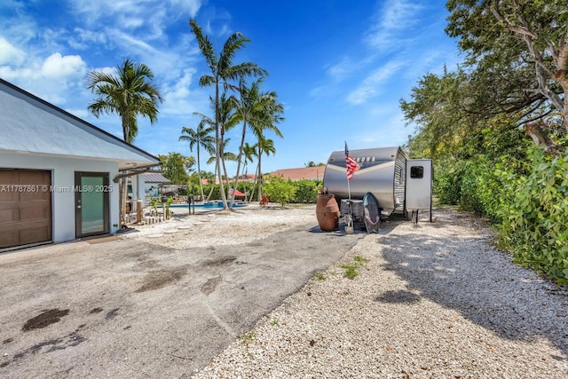 7864 SW 179th Ter, Palmetto Bay, FL 33157 - exterior space with an outdoor pool