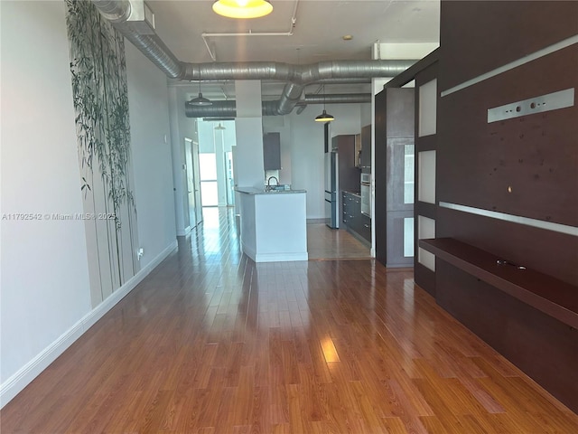3029 NE 188th St Unit 905, Aventura, FL 33180 - empty room with wood finished floors and baseboards