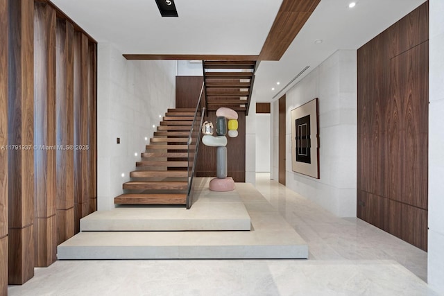 11404 N Bayshore Dr, North Miami, FL 33181 - staircase with recessed lighting