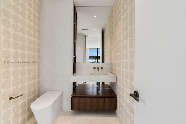 11404 N Bayshore Dr, North Miami, FL 33181 - bathroom with toilet and vanity