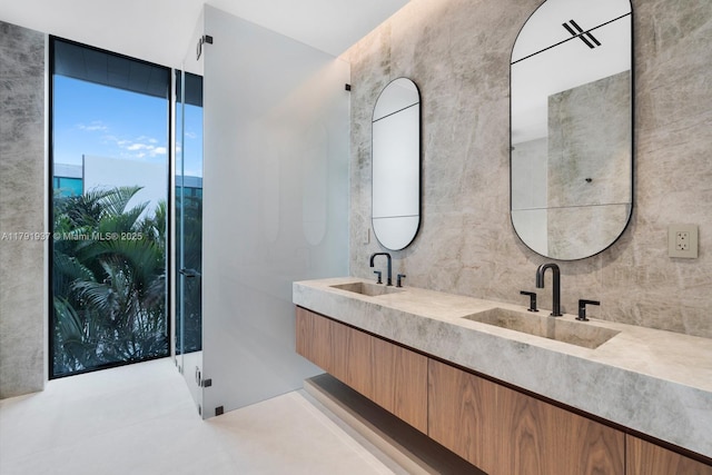 11404 N Bayshore Dr, North Miami, FL 33181 - full bathroom with double vanity