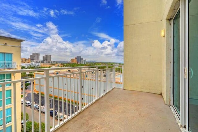 7280 SW 90th St Unit 703, Miami, FL 33156 - balcony featuring a city view