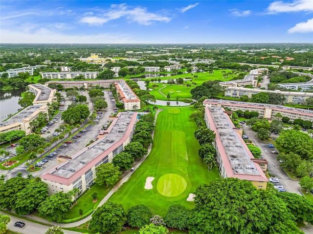 1101 Bahama Bnd Unit B2, Coconut Creek, FL 33066 - birds eye view of property featuring a water view and view of golf course