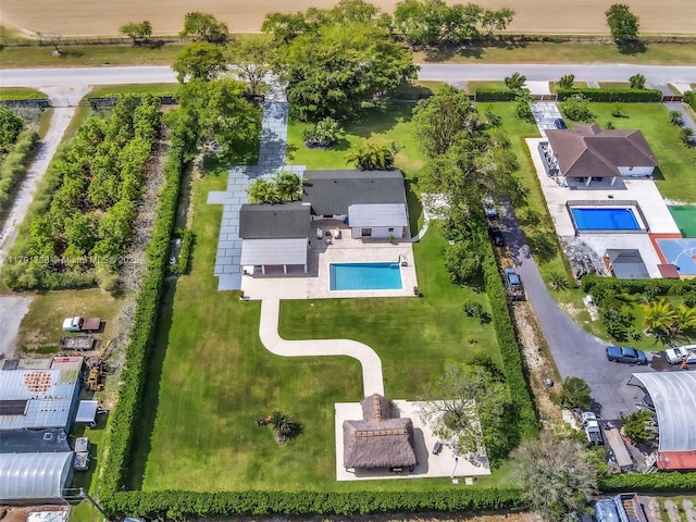drone / aerial view