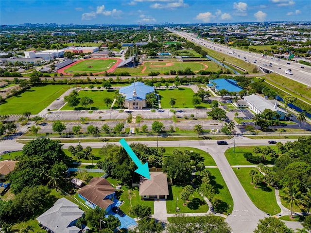 bird's eye view