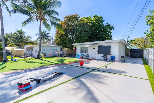 9000 NW 25th Ave, Miami, FL 33147 - garage with fence