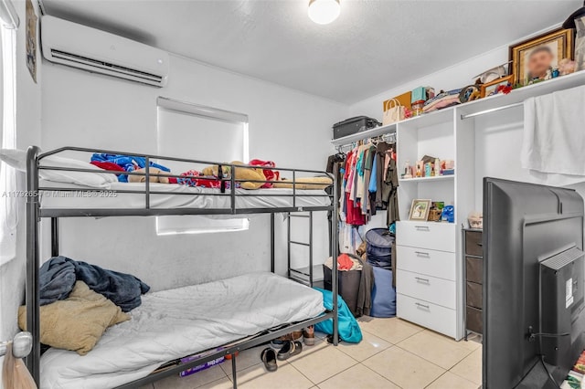 9000 NW 25th Ave, Miami, FL 33147 - tiled bedroom featuring a wall unit AC