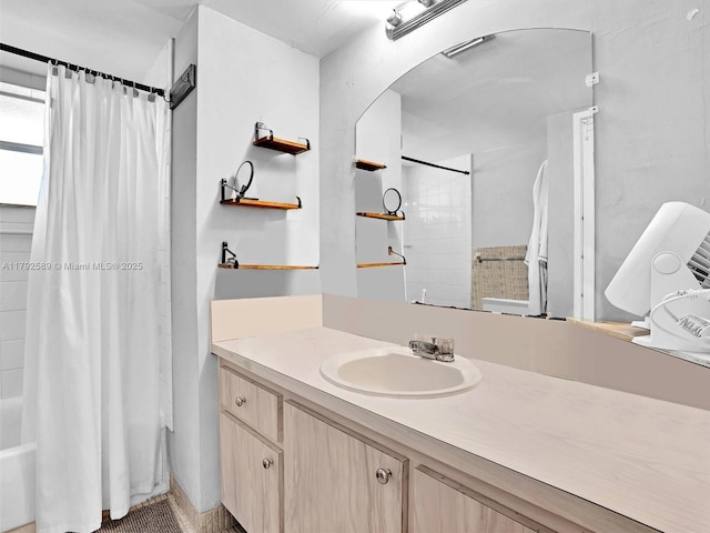 1780 NE 191st St Unit 205-2, Miami, FL 33179 - bathroom with vanity and shower / tub combo