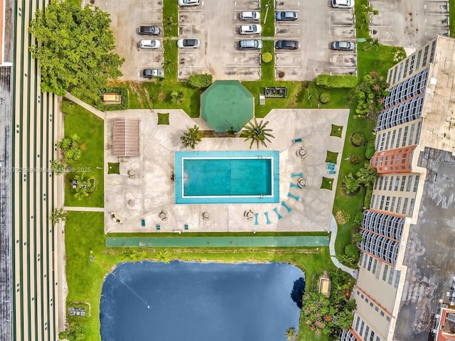 1780 NE 191st St Unit 205-2, Miami, FL 33179 - aerial view featuring a water view