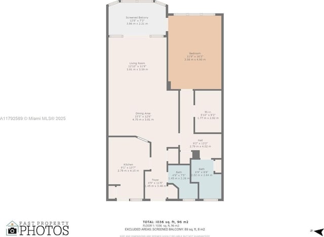 1780 NE 191st St Unit 205-2, Miami, FL 33179 - plan