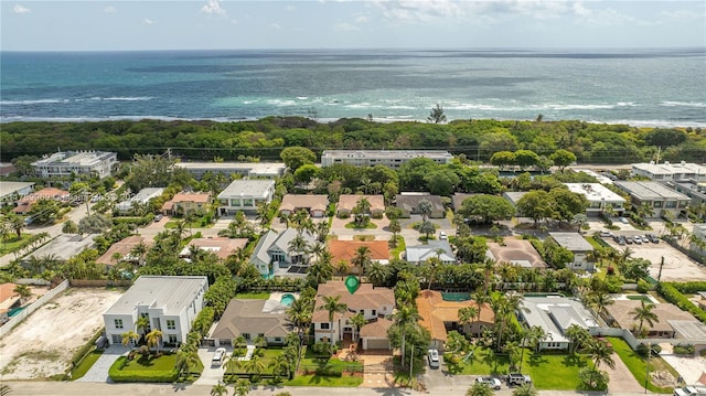 260 NE Wavecrest Ct, Boca Raton, FL 33432 - aerial perspective of suburban area featuring a nearby body of water
