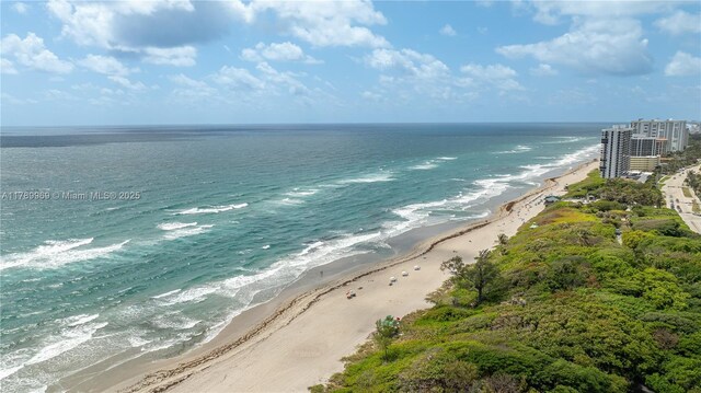 260 NE Wavecrest Ct, Boca Raton, FL 33432 - water view featuring nearby beach