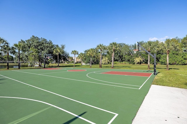 13127 SW 42nd St Unit 6203, Miramar, FL 33027 - view of sport court featuring a yard and community basketball court