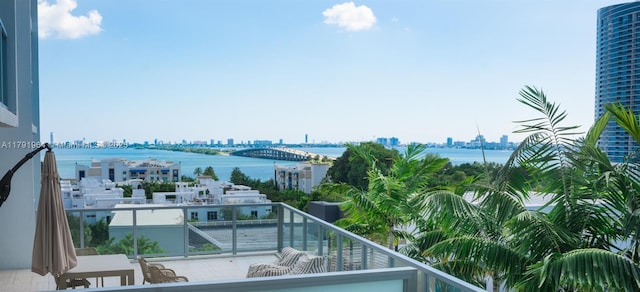 3900 Biscayne Blvd Unit N-723, Miami, FL 33137 - balcony with a view of skyline and a water view
