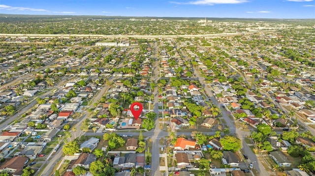 11981 SW 178th Ter, Miami, FL 33177 - birds eye view of property featuring a residential view