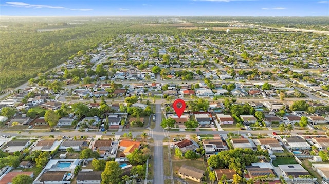 11981 SW 178th Ter, Miami, FL 33177 - birds eye view of property with a residential view