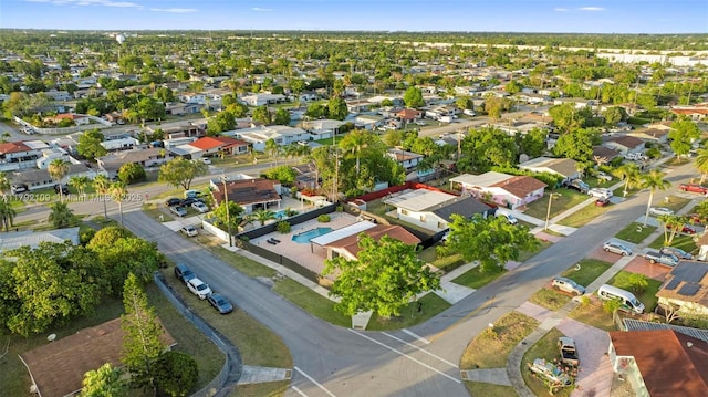 11981 SW 178th Ter, Miami, FL 33177 - bird's eye view with a residential view