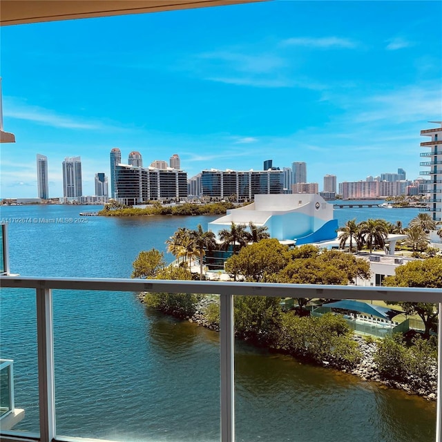 3330 NE 190th St Unit 716, Aventura, FL 33180 - water view featuring a city view