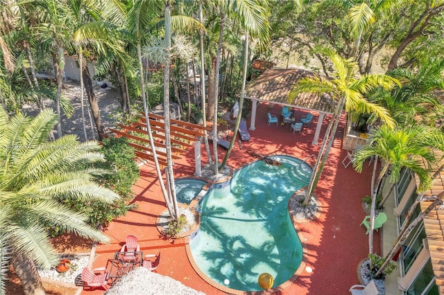 exterior space featuring a patio area