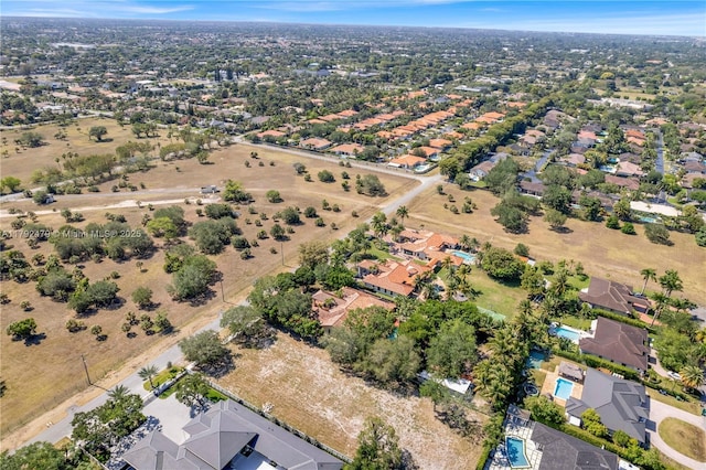 drone / aerial view featuring a residential view