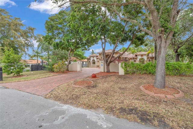 7761 SW 122nd Ave, Miami, FL 33183 - mediterranean / spanish home with stucco siding and decorative driveway