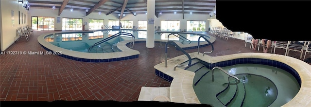 2900 N Pine Island Rd Unit 307, Sunrise, FL 33322 - pool with an indoor in ground hot tub