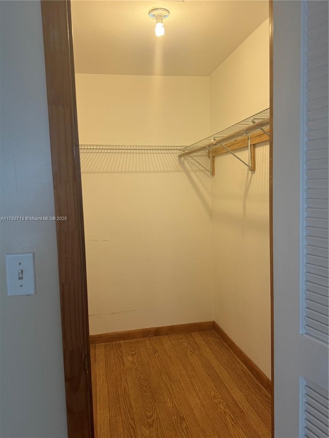2900 N Pine Island Rd Unit 307, Sunrise, FL 33322 - walk in closet with wood finished floors