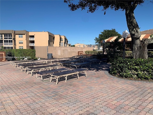 2900 N Pine Island Rd Unit 307, Sunrise, FL 33322 - view of patio / terrace with fence