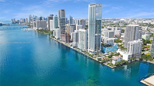 700 NE 26th Ter Unit 3604, Miami, FL 33137 - bird's eye view with a water view and a city view
