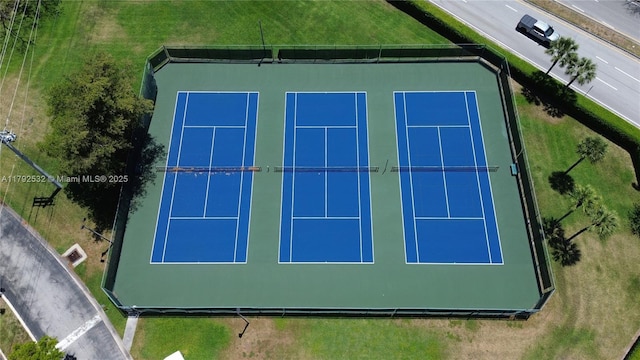 aerial view