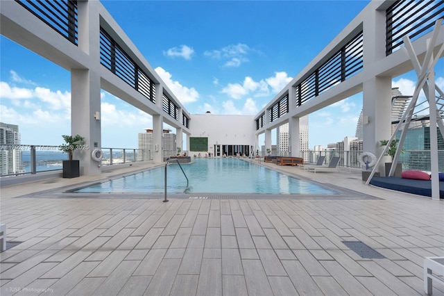151 SE 1st St Unit 1706, Miami, FL 33131 - pool featuring a patio area
