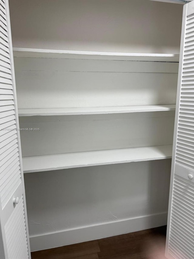 view of closet