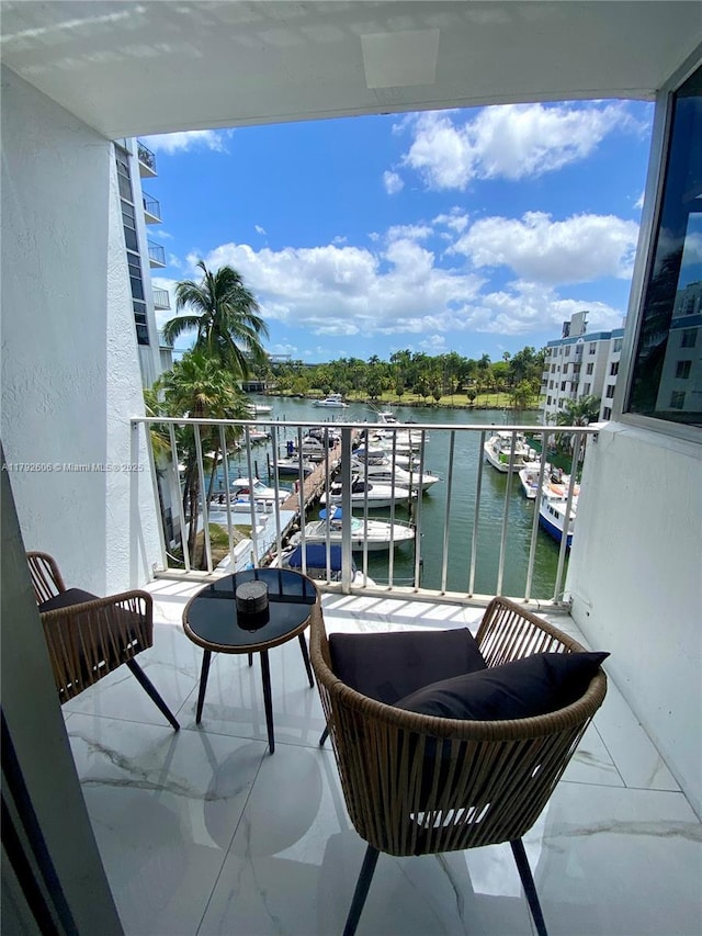 1700 NW N River Dr Unit 501, Miami, FL 33125 - balcony with a water view