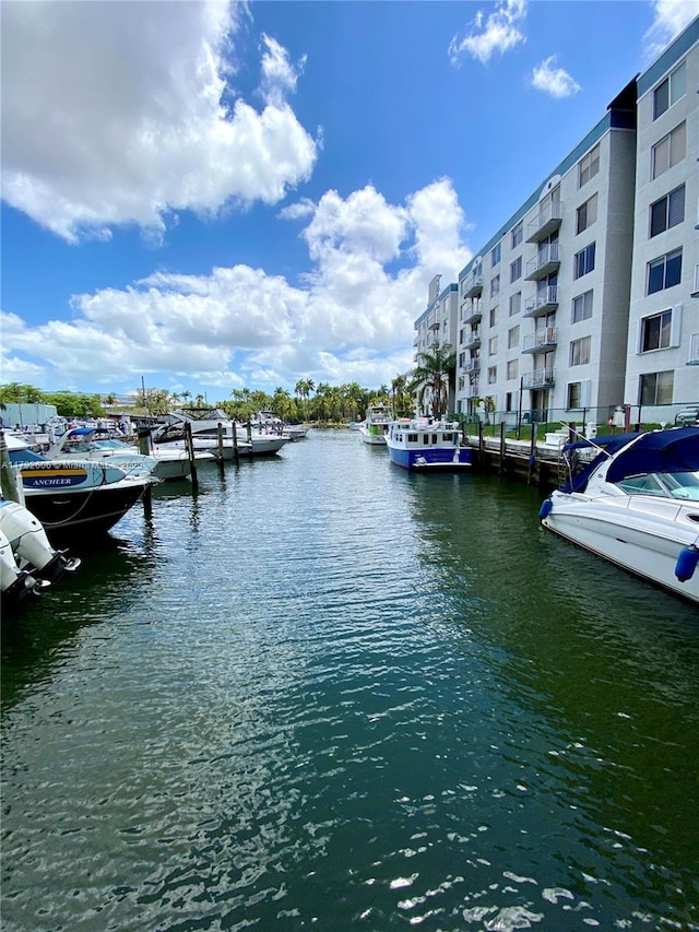 1700 NW N River Dr Unit 501, Miami, FL 33125 - view of dock with a water view