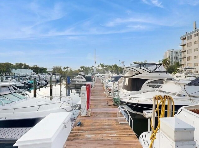 1700 NW N River Dr Unit 501, Miami, FL 33125 - view of dock area