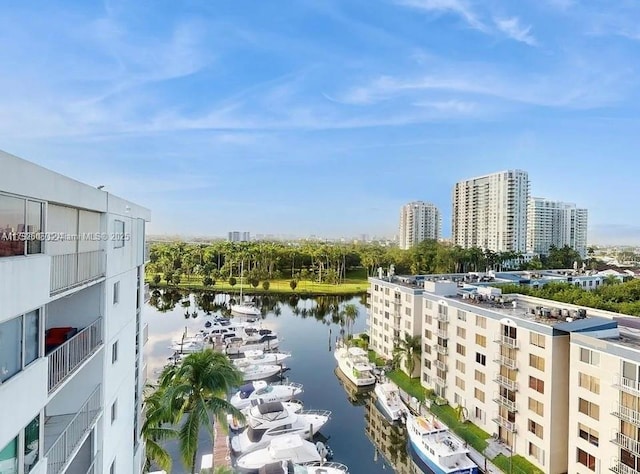 1700 NW N River Dr Unit 501, Miami, FL 33125 - view of water feature featuring a city view