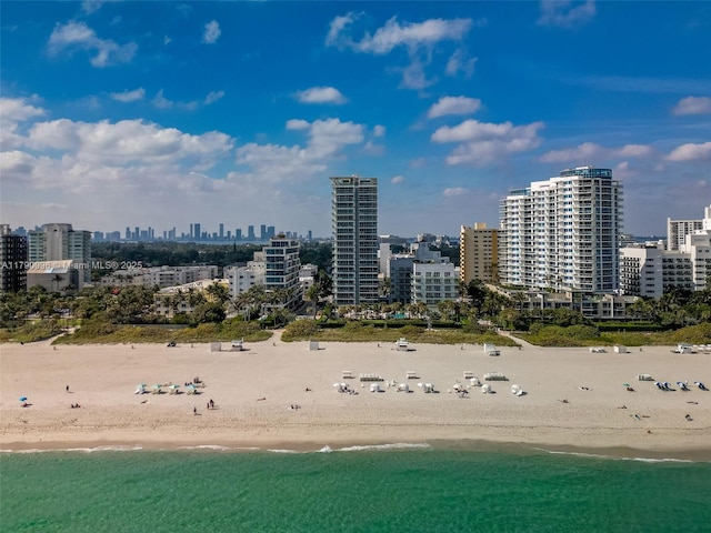 3737 Collins Ave Unit S-1303, Miami Beach, FL 33140 - aerial view of skyline and expansive coastline